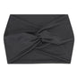 5-PCS Grey Women's Extra Wide Turban Headband - Elastic Yoga & Sports Hair Wrap