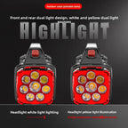Red Solar Powered LED Camping Lantern and Flashlight Rechargeable Portable Searchlight with Side Light and USB Power Bank for Outdoor Emergency