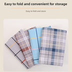 Washable Incontinence Bed Pad 150x200cm Reusable Waterproof Mattress Protector with Non-Slip Backing 4-Layer Absorbent Underpad for Elderly and Adults Smoky gray