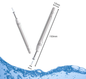 Smart Visual Ear Wax Removal Tool with HD Camera WiFi Wireless Otoscope Ear Cleaner 3.5mm Ultra Slim Lens for iPhone Android White