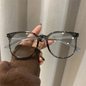 3 Pack Grey Women's Blue Light Blocking Glasses Non-Prescription 0 Degree Large Frame Lightweight Eyewear for Computer Gaming Office Australian Fashion