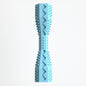 2-Pack Blue Hexagonal Pet Chew Toy – Durable Rubber Dog & Cat Teething Stick for Dental Care, Biting Relief and Mental Stimulation