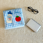 Soft Plush Interactive Sniffing Wallet with Hidden Treat Pockets (Style 1) - Squeaky Enrichment & Boredom Buster for Dog