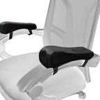 Grey 2-Pack Chair Armrest Pad – Memory Foam Elbow Support Cushion for Office and Home Chairs
