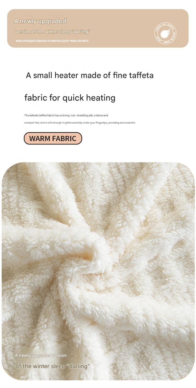 Green 100*150cm Thickened Double-Sided Plush Waffle Weave Throw Blanket - Anti-Static Taffeta Velvet & Flannel Fleece - Warm, Soft, Non-Shedding Blanket for Winter, Sofa, Bed & Office