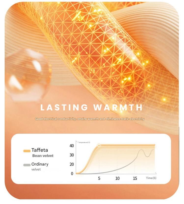 Green 100*150cm Thickened Double-Sided Plush Waffle Weave Throw Blanket - Anti-Static Taffeta Velvet & Flannel Fleece - Warm, Soft, Non-Shedding Blanket for Winter, Sofa, Bed & Office