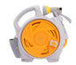 Yellow Portable Hose Reel Cart with 14m Hose 7-Pattern Spray Gun Garden Watering System