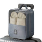 Grey Travel Shoe Bag Portable Luggage Organizer Waterproof Dustproof Shoe Pouch