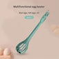 Green  2-Piece 3-in-1 Multi-Functional Egg Whisk & Food Tongs Set