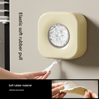 Cream white Wall Mounted Plastic Wrap Dispenser Storage Box with 200 Preservation Films