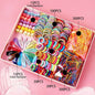 780-Piece Cute Hair Accessories Gift Set with Elastic Rubber Bands & Hair Clips Organizer Box - Perfect Gift for Girls