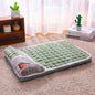 Green XL size Luxury Plush Pet Sleeping Mat, Thickened Warm Pet Bed Cushion for Dogs and Cats, Soft Fabric Pet Sofa Pad with Non-Slip Waterproof Base