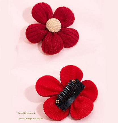 Size S Bee Fleece Hoodie Jumper for Small Dogs & Cats with 5 Hair Clips - Winter Warm Pet Apparel Australia