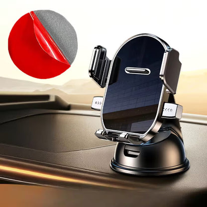 Universal Car Phone Mount Dashboard Windscreen Holder Anti Slip Vacuum Suction Mobile Phone Stand 360 Adjustable Navigation Bracket