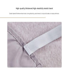 White 137x190x38cm Elastic Bed Skirt - Thickened Polyester Fitted Valance with Double-Layer High-Stretch Band, Wrinkle-Resistant Drop