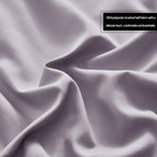 White 152x203x38cm Elastic Bed Skirt - Thickened Polyester Fitted Valance with Double-Layer High-Stretch Band, Wrinkle-Resistant Drop