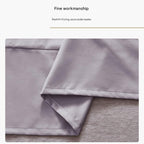 Black 152x203x38cm Elastic Bed Skirt - Thickened Polyester Fitted Valance with Double-Layer High-Stretch Band, Wrinkle-Resistant Drop