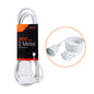 2 Meters Piggyback Extension Power Outlets Lead