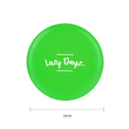28cm Lazy Dayz Jumbo Neon Beach Frisbee - Green