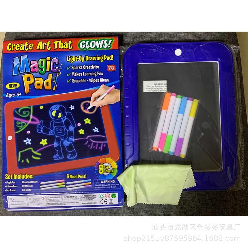 Magic Drawing Pad Electronics LED Writing Board Creative Art For Children