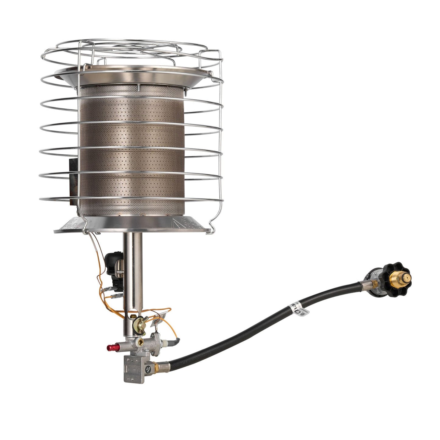 Propane Tank Top Heater, 42000 BTU Rapid Heating 360-Degree Infrared Radiant Tank Top Gas Heater, Stepless Temperature Adjustment for Ice Fishing/ Hunting/Outdoor Work, Single Burner
