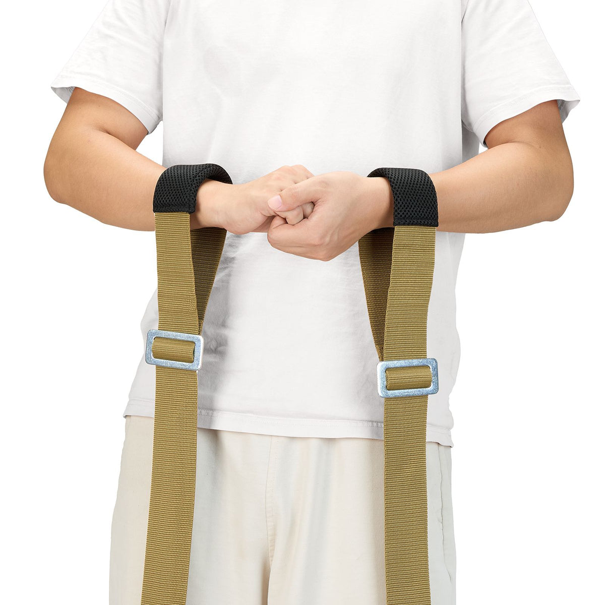 Moving Straps, Supports up to 453.6 kg, 2-Person Lifting and Moving System with 2 Harness Straps & 1 Load-bearing Strap, Adjustable Lifting Shoulder Straps Move Furniture Appliances Mattresses