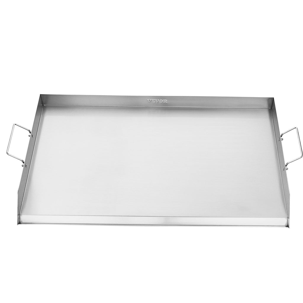 VEVOR 36x22 in Flat Top Griddle Stainless Steel Universal BBQ Grill Pan Cookware