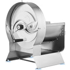 VEVOR Electric Vegetable Slicer, 0-0.5"/0-12mm Thickness Adjustable Commercial Slicer Machine, Convertible to Manual, Stainless Steel Food Cutter Slicing Machine, Large Feed Port for Potato, Tomato