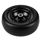 VEVOR Lawn Mower Tires with Rim, 11x4-7" Tubeless Tractor Tires, 2-Pack Tire and Wheel Assemby, Flat-free PU Tire, 3.4" Centered Hub, 3/4" Bushing Size, 20 PCS Adapters for Riding Mowers Lawn Tractors