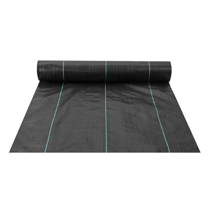 VEVOR 13FTx108FT Premium Heavy Duty Weed Barrier Landscape Fabric, 5OZ Woven Geotextile Fabric Under Gravel, High Permeability for Weed Blocker Weed Mat, Driveway Fabric, Weed Control Garden Cloth
