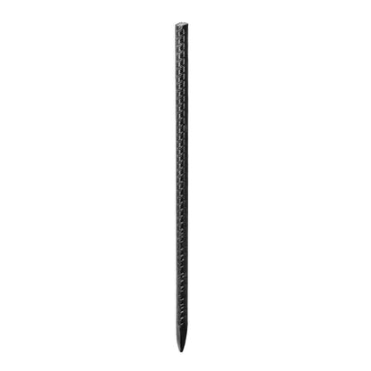 Rebar Stakes, 406.4 mm, Heavy-Duty 11.5 mm Diameter, Straight Galvanized Steel Ground Anchors with Chisel Point End & Rust-Resistant Coating, for Gardening Support, Fence, Camping Tents (16-Pack)