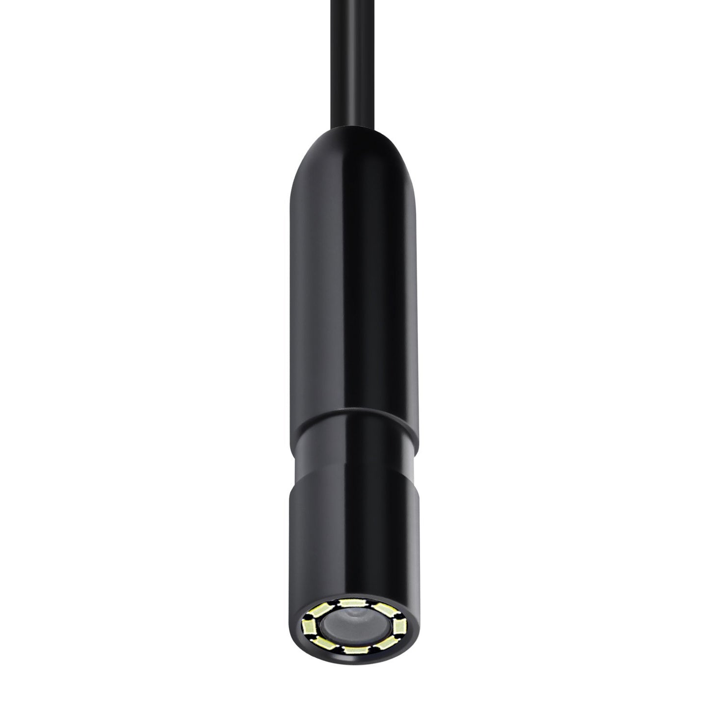 Endoscope Camera with Light, 1920P HD Borescope for Android & IOS, 8 LED Lights Inspection Camera with 5m Semi-Rigid Cable, 2X Zoom, IP67 Waterproof Snake Scope Camera for Auto, Plumbing