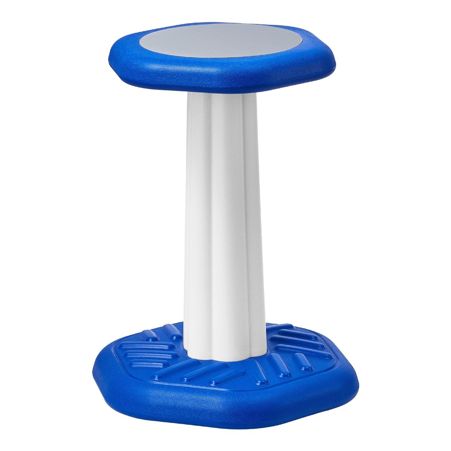 Kids Wobble Chair, Active Chair with Sponge Cushion, Wobble Stool Improves Focus, Posture and Calm Children, Ideal for Schools and Home, Age 7-14, Blue
