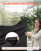 VEVOR 66 inch Grill Cover Heavy Duty BBQ Gas Grill Cover Outdoor Waterproof