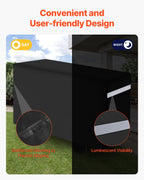 VEVOR 66 inch Grill Cover Heavy Duty BBQ Gas Grill Cover Outdoor Waterproof