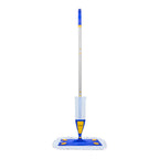 VEVOR Spray Mop, with 3 Washable Pads for Dry and Wet Floor Cleaning & an 800ml Refillable Water Tank, Microfiber Dust Wet Mop & Twisted Cotton Dry Mop, Commercial Home Use for Tiles/Vinyl/Wood Floor