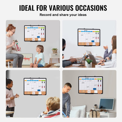 Collage of people using a digital whiteboard in various settings with text 'Ideal for Various Occasions'.