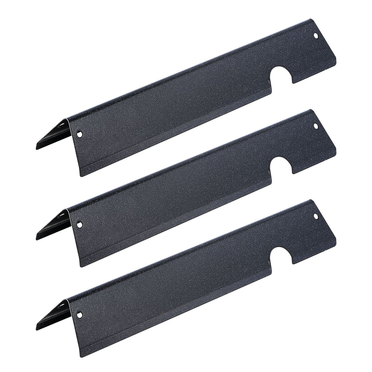 VEVOR Flavorizer Bars, 44cm Grill Replacement Part, for Weber Genesis ll 310 315 335 340, E/S 325s, ES/SX 325s, E/S 335, EX/SX/EPX-335 Grills, Porcelain-enameled Steel Thicker Heat Plate, 5 Pack
