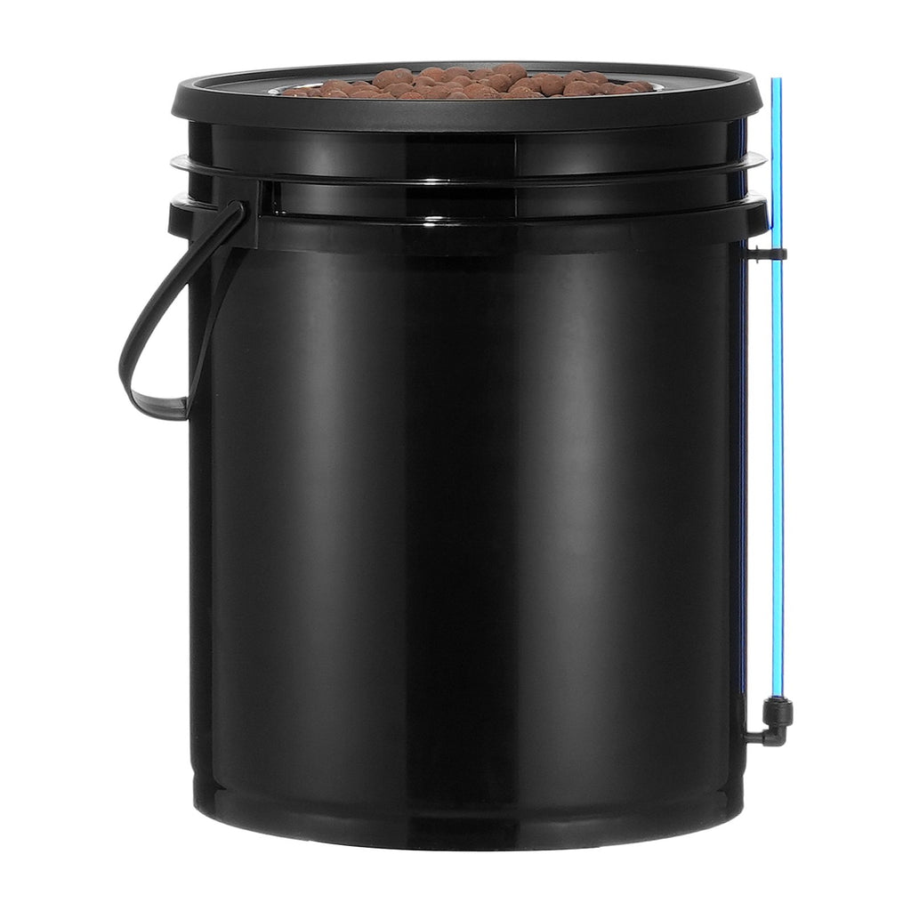 VEVOR DWC Hydroponics Grow System Deep Water Culture with Top Drip 1 Bucket 20L
