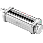 VEVOR Pasta Attachment for KitchenAid Stand Mixer, Stainless Steel Pasta Sheet Roller Attachment, Pasta Maker Machine Accessory with 8 Adjustable Thickness Knob, KitchenAid Pasta Attachment by VEVOR