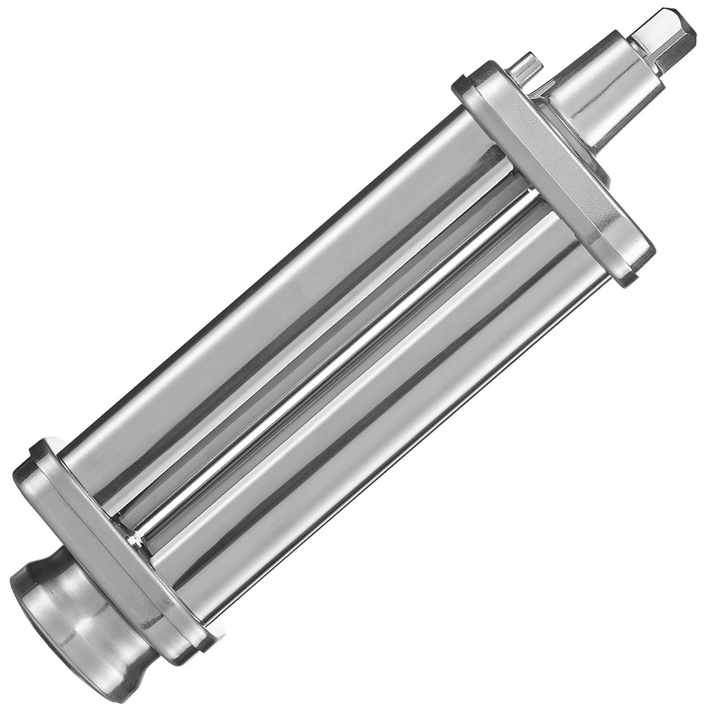 VEVOR Pasta Attachment for KitchenAid Stand Mixer, Stainless Steel Pasta Sheet Roller Attachment, Pasta Maker Machine Accessory with 8 Adjustable Thickness Knob, KitchenAid Pasta Attachment by VEVOR