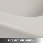 VEVOR Horizontal Baby Changing Table Wall-mounted Baby Diaper Changing Station Vertical Fold Down Baby Changing Table