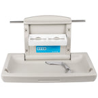 VEVOR Horizontal Baby Changing Table Wall-mounted Baby Diaper Changing Station Vertical Fold Down Baby Changing Table