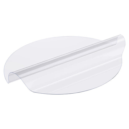 VEVOR Plastic Table Cover, 48 x 48 Inch 2.0 mm Thick Clear Table Protector, Round PVC Desk Mat, Waterproof & Easy Cleaning Desk Pad Tablecloth, for Office Dresser Dining Room Table Night Stand