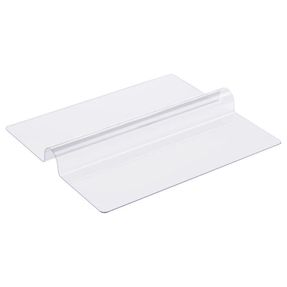 VEVOR Plastic Table Cover, 54 x 54 Inch 1.5 mm Thick Clear Table Protector, Square PVC Desk Mat, Waterproof & Easy Cleaning Desk Pad Tablecloth, for Office Dresser Dining Room Table Night Stand