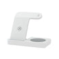 Devanti 4-in-1 Wireless Charger Dock Fast Charging for Phone White